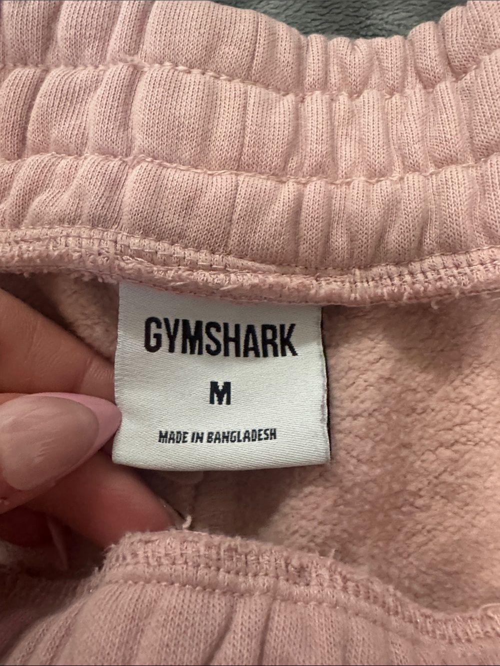 Gymshark Pink High-Rise Athletic Lounge Shorts - Picture 2 of 3